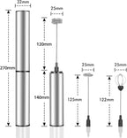 MOSUO Milk Frother Handheld Coffee Frother Electric Whisk, USB Rechargeable Foam Maker Bubbler Egg Beater for Latte Cappuccino Hot Chocolate